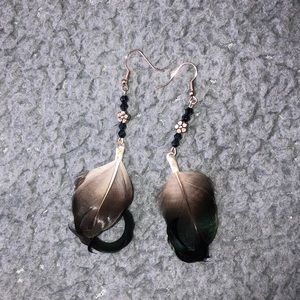 Handmade Feather Earrings